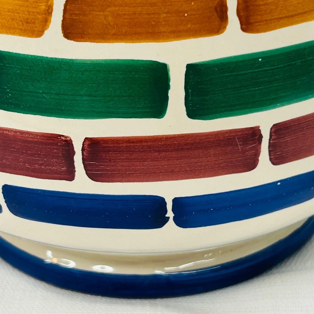 VIntage Pier 1 Imports Ceramic Pitcher 7